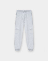 Grey Marl Winter Cargo Trouser