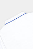 White Dri-fit Mesh Polo