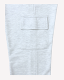 Grey Marl Winter Cargo Trouser
