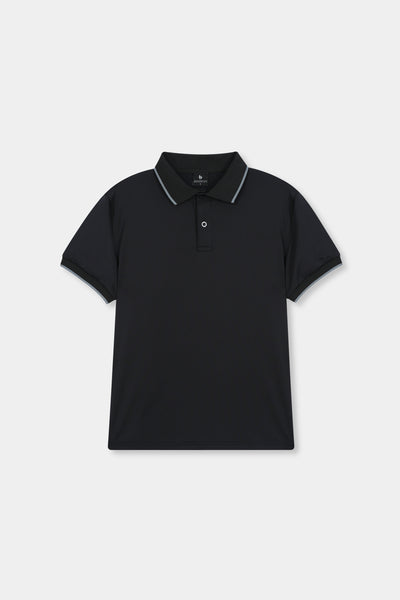 AirFlex Mesh Polo Black