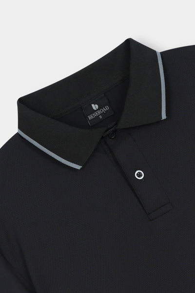 AirFlex Mesh Polo Black