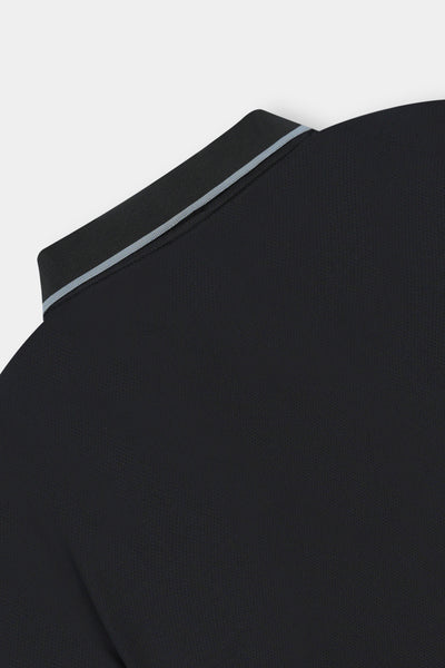 AirFlex Mesh Polo Black