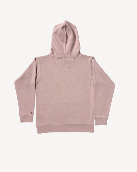 Kids Dusty Rose Pullover Hoodie