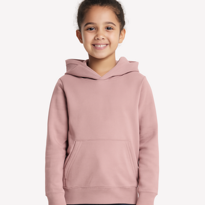 Kids Dusty Rose Pullover Hoodie