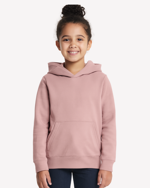 Kids Dusty Rose Pullover Hoodie