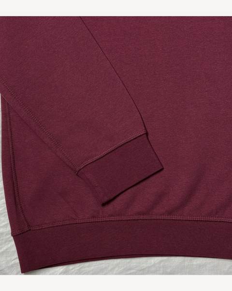 Maroon Oversized Sweatshirt-Unisex