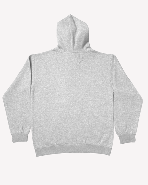 Grey Regular Fit Zip Through Hoodie
