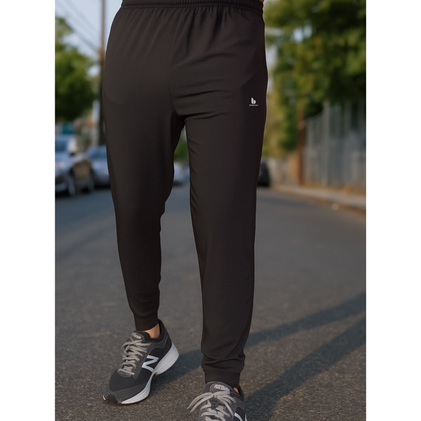 Ultralight Stretchable Dri-Fit Black Trouser