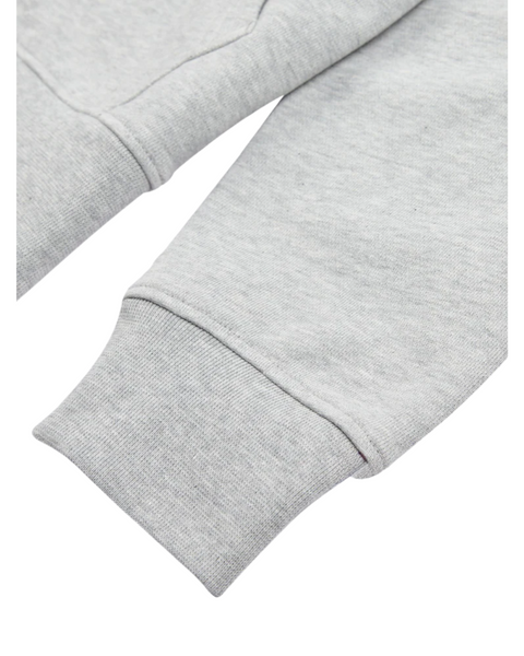 Grey Regular Fit Zip Through Hoodie